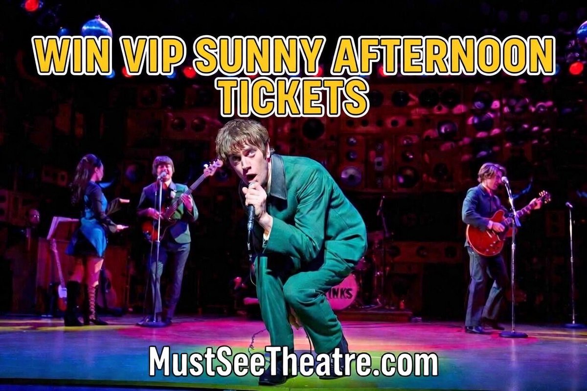 LiamRudden's tweet image. In #Edinburgh? Fan of The Kinks? Love musicals? Then head over to MustSeeTheatre.com now.