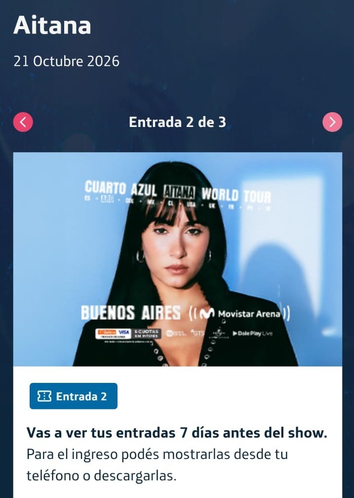 VOY A VER A AITANA donde suene cuarto azul ahí estaré