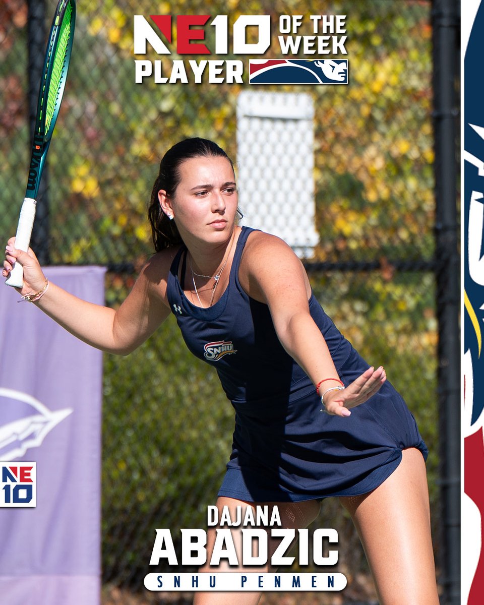 TheNortheast10's tweet photo. 𝐓𝐄𝐍𝐍𝐈𝐒 𝐑𝐄𝐏𝐎𝐑𝐓𝐒 🎾

Hockl and Abadzic highlight tennis performances as the regular season winds down. 

🔗: https://t.co/4Ia27SOCJb
🔗: https://t.co/POcYs3lSNV

#NE10EMBRACE | #NCAAD2 | #D2MTEN | #D2WTEN https://t.co/uORKSUsy35