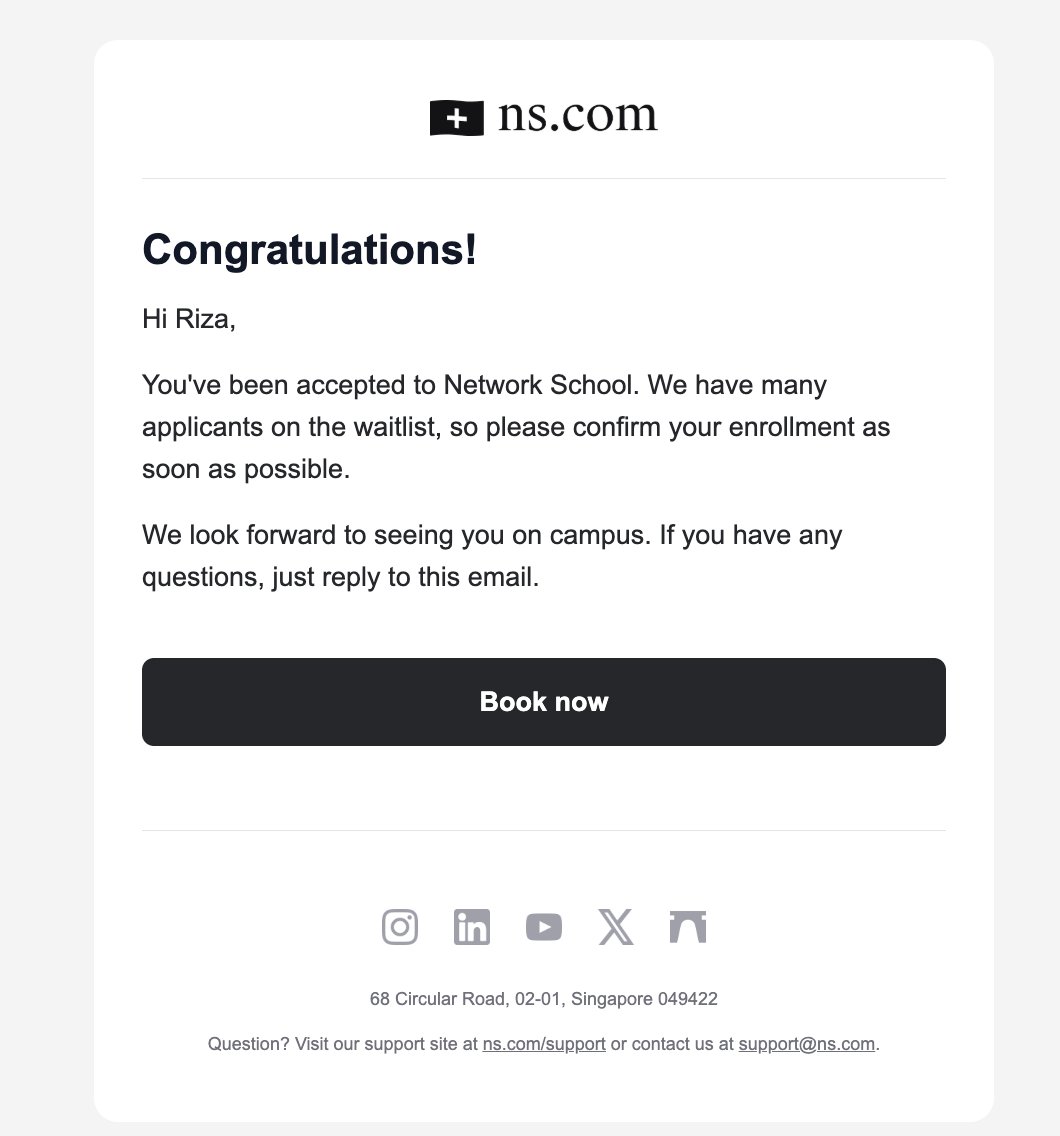 rizawastaken's tweet photo. got into @ns https://t.co/P9bfzFfxLN