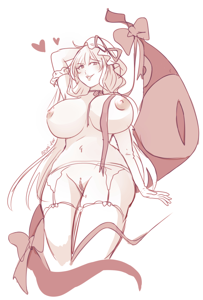 AzuminkunH's tweet photo. Yukari Yakumo quick sketch 
#東方 #東方Project https://t.co/w1T54s7G6Q