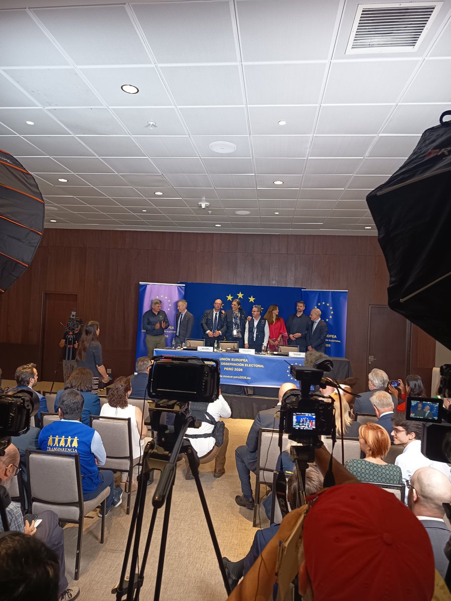 Wilbertorres23's tweet photo. Misión de observadores de la Unión Europea descartó h que existan argumentos para decir que hubo fraude en Elecciones Generales 2026. https://t.co/F9V7Z4dH99