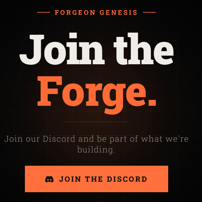 Forgeon tweet media