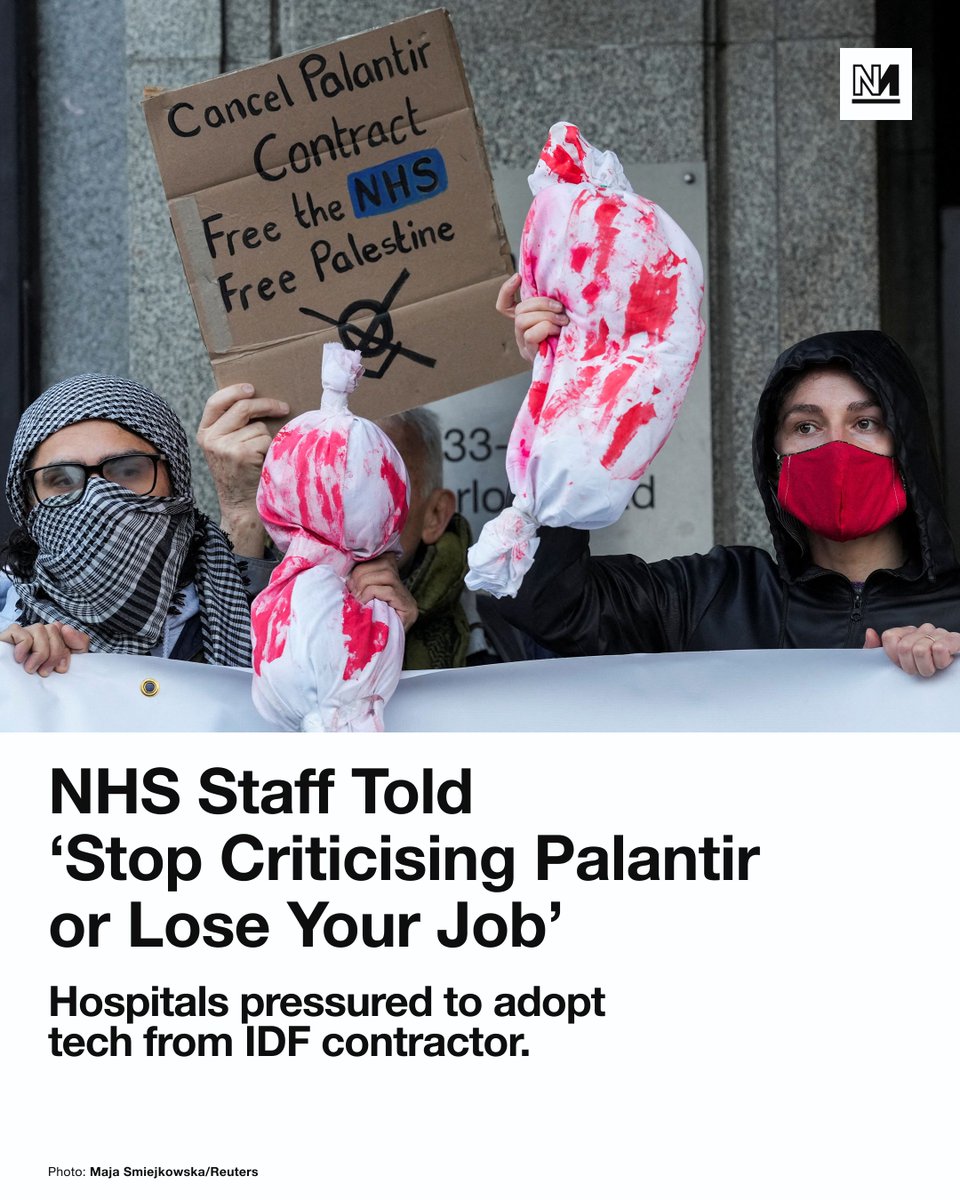 LobbyComm's tweet photo. I am not NHS staff. Just a voter to be ignored
Palantir must have NO access to UK citizen's data. Not medical history, not financial and not welfare details
It is wrong to go to Israel and US after Israel threats
#LosePalantirOrLoseVote
#WhoDoYouWorkForStarmer cos its not UK https://t.co/hjoTrEvoSy