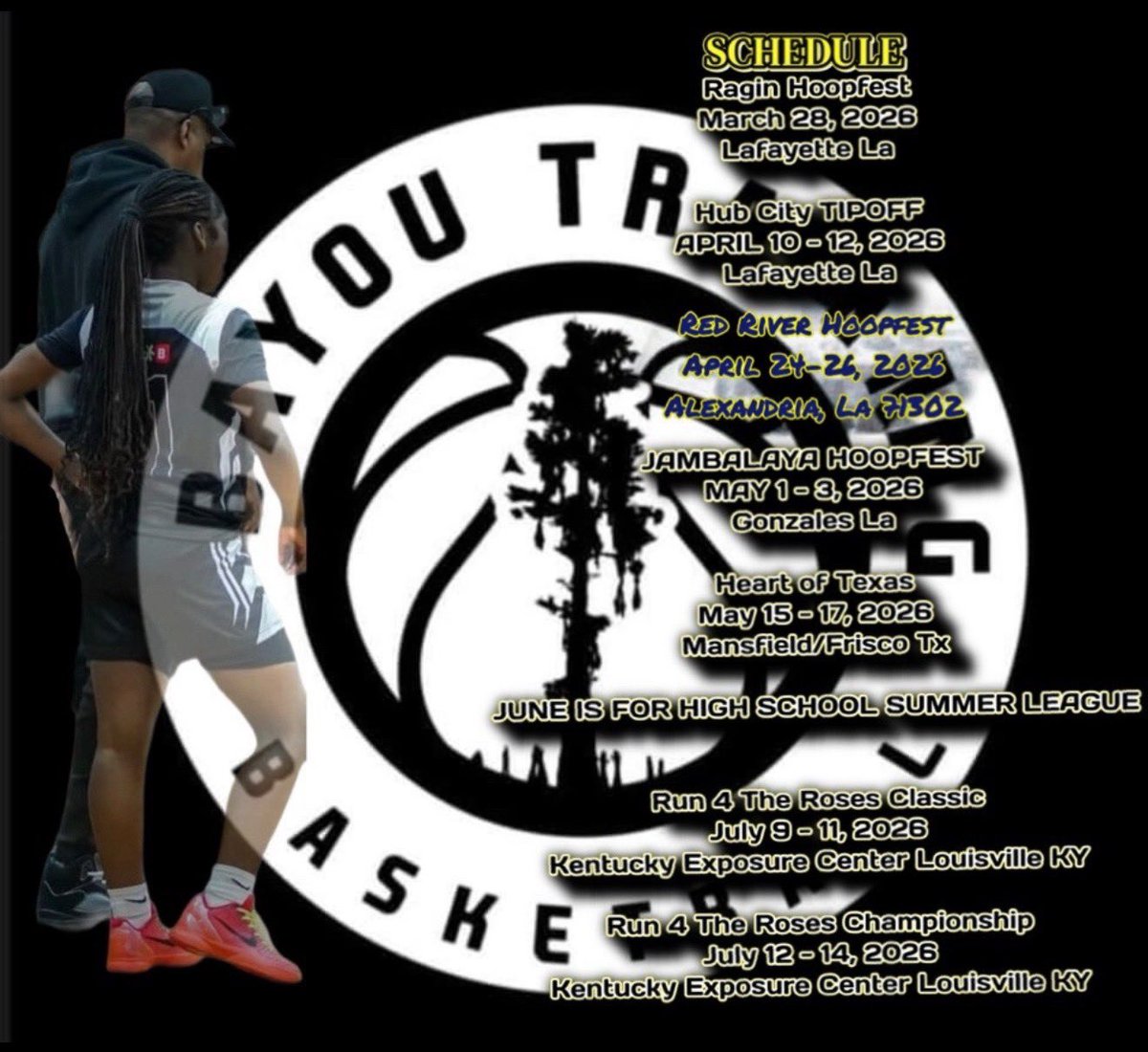 m_mckiaya's tweet photo. aau schedule for @BayouTraining , coaches come out and watch me show my talent and love for this sport . https://t.co/SkRnGOGti1