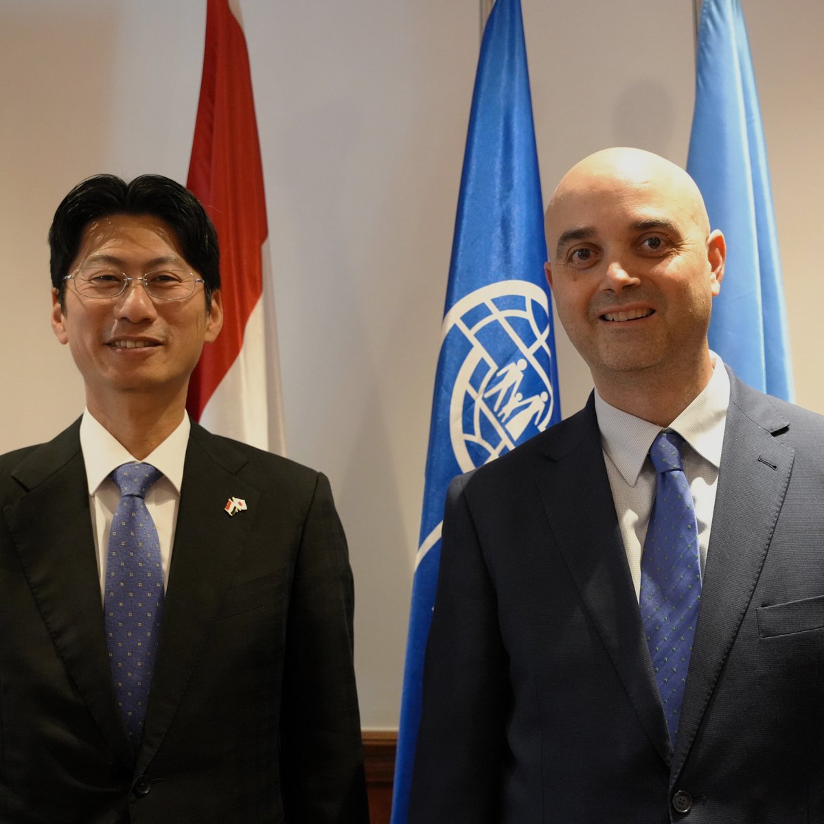 CarlosOliverIOM's tweet image. Honored to welcome DCM of Embassy of Japan to 🇪🇬 Mr. Yasuhiro Tsukamoto. Japan's support to @IOMEgypt’s Sudan Response reflects strong partnerships in action, delivering life-saving aid &amp;amp; upholding dignity of migrant communities. Together, we remain committed to #LeaveNoOneBehind