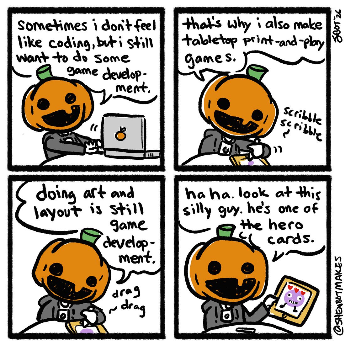 ShenbotMakes's tweet image. Spice of game development life. Why I do both video game and tabletop game development. #indiegame #indiegamedev #tabletopgames