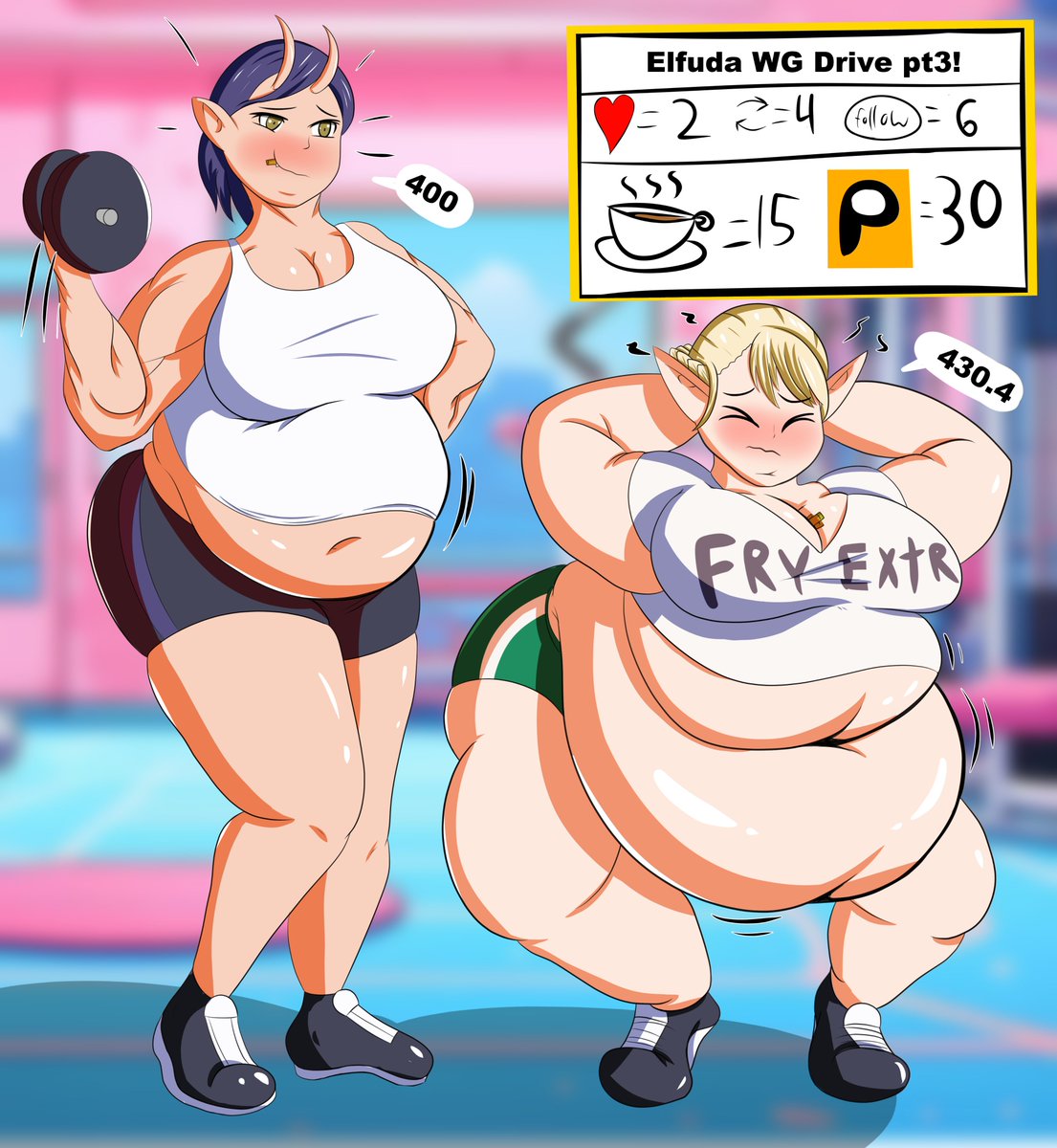 jayofthedamned's tweet photo. Elfuda has help with Oga! Looks like she wants some fries too. check out my bio to help them out! I also added a few more options too!

Every 10 kfi's will add a new character to the drive.

Highest dono will choose their outfits! https://t.co/OFhSKu0Bju