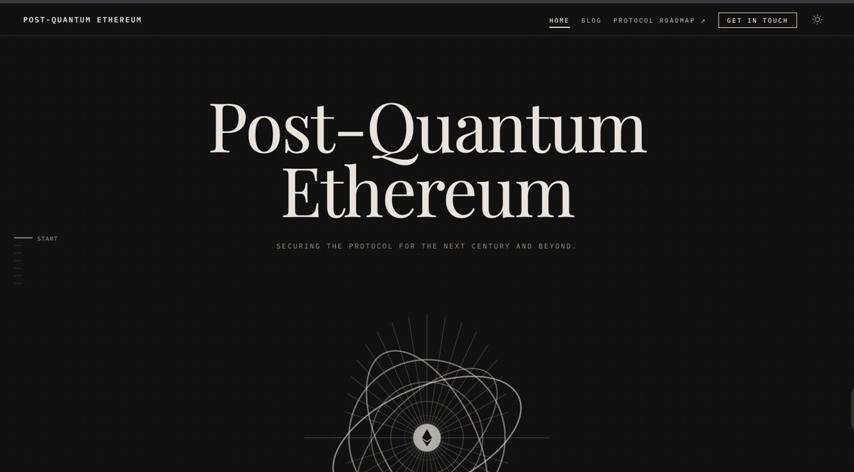 panditdhamdhere's tweet image. Ethereum launched this and its time to study.

pq.ethereum.org