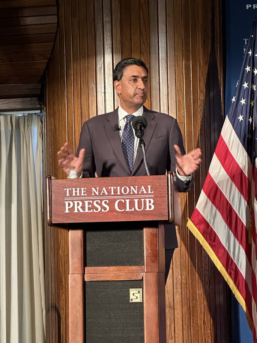 smittyPA's tweet photo. @RoKhanna calls for: “A new economic patriotism” and a freedom budget - jobs program for youth - “Work for America” 🇺🇸 program for young people at @PressClubDC today https://t.co/wztVoEqiEm