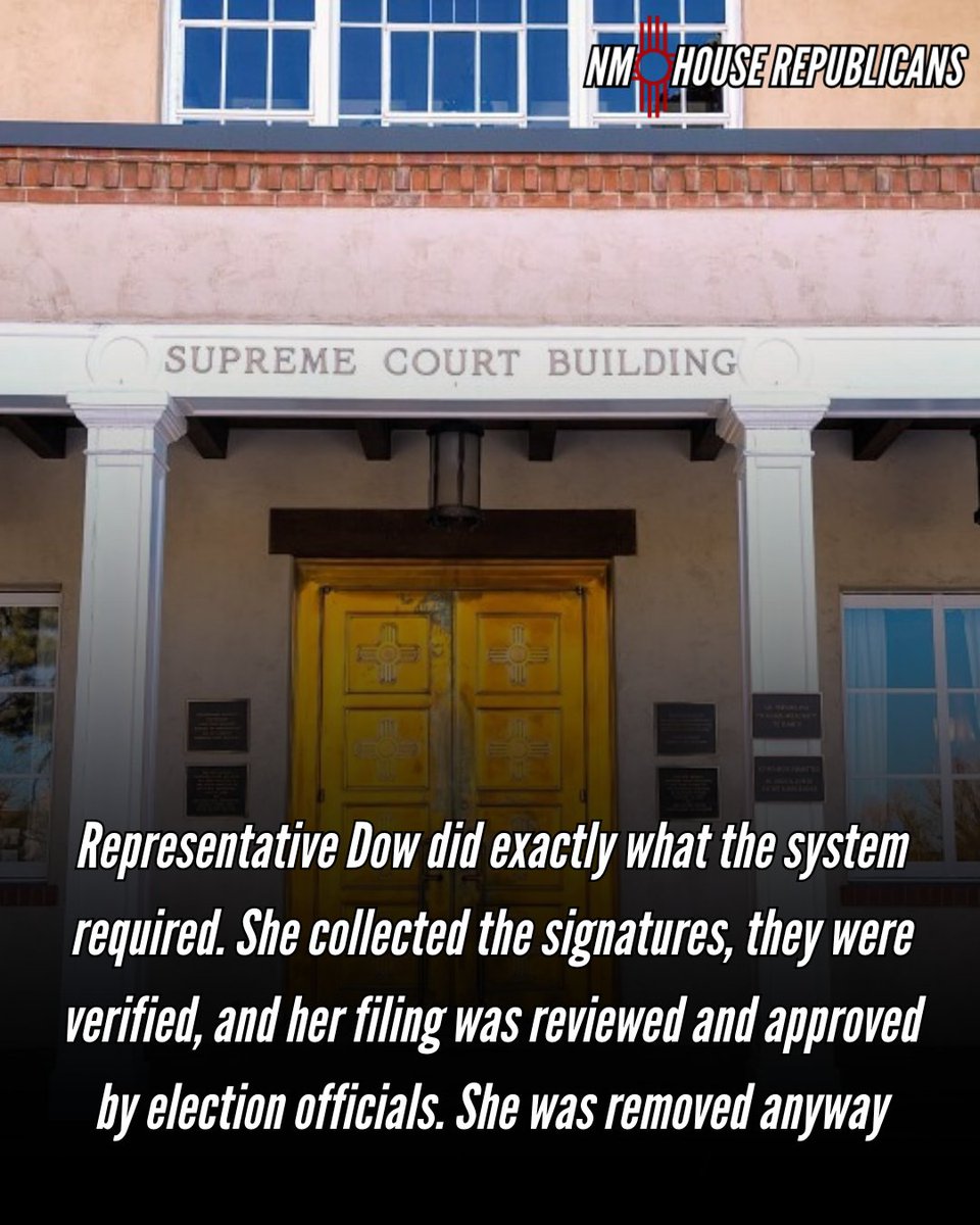 NMHouseGOP's tweet image. This case will decide who really controls elections in New Mexico.
Voters or bureaucracy.
Read more: nmsentinel.com/2026/04/14/gai…

#NewMexico #elections #voters #bureaucracy #nmpol