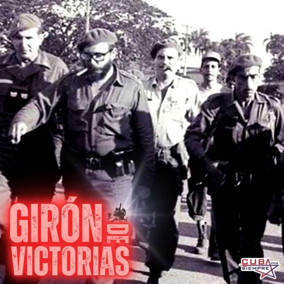 Recordando la proeza, recordando a los caídos, recordando a los hijos humildes del pueblo que asestaron un golpe demoledor al orgullo y prepotencia del imperio, ratificamos nuestro compromiso de continuar defendiendo nuestra independencia y soberanía nacional. #GirónLaVictoria