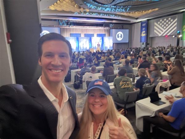 A big thank you to <a href="/RepPatHarrigan/">Congressman Pat Harrigan</a> for coming and speaking to our staff at our retreat in Boston.