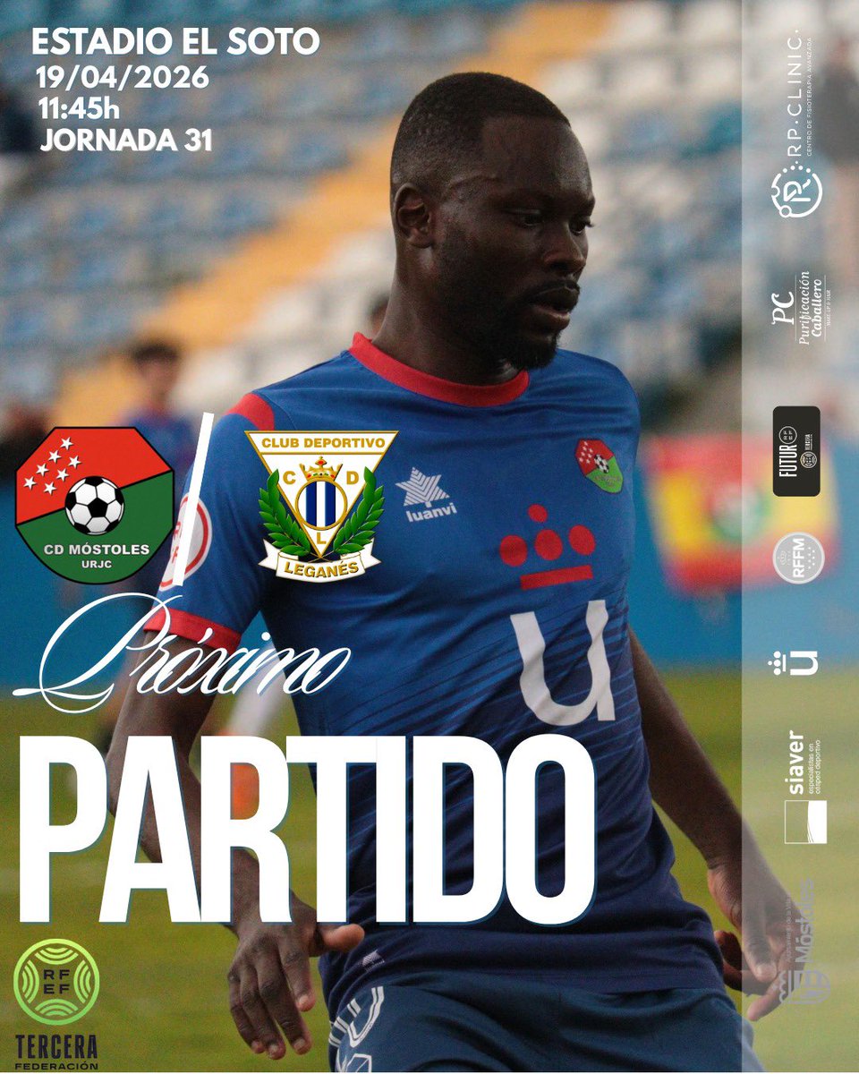 CDMostoles's tweet image. 💙💪🏻𝕋𝕆𝔻𝕆𝕊 𝔸 𝔼𝕃 𝕊𝕆𝕋𝕆💪🏻💙

vs. @CDLeganes B

🗓️domingo 19 de abril | 11:45 

📍El Soto

🎟️entrada general: 15€ | vecinos de Móstoles: 8€ | 6 a 12 años: 3€ | menores de 5 años: gratis

¡𝑉𝑎𝑚𝑜𝑠 𝑚𝑖 𝑀𝑜́𝑠𝑡𝑜𝑙𝑒𝑠.ᐟ💙

#primer #equipo #jornada31 #3rfef
