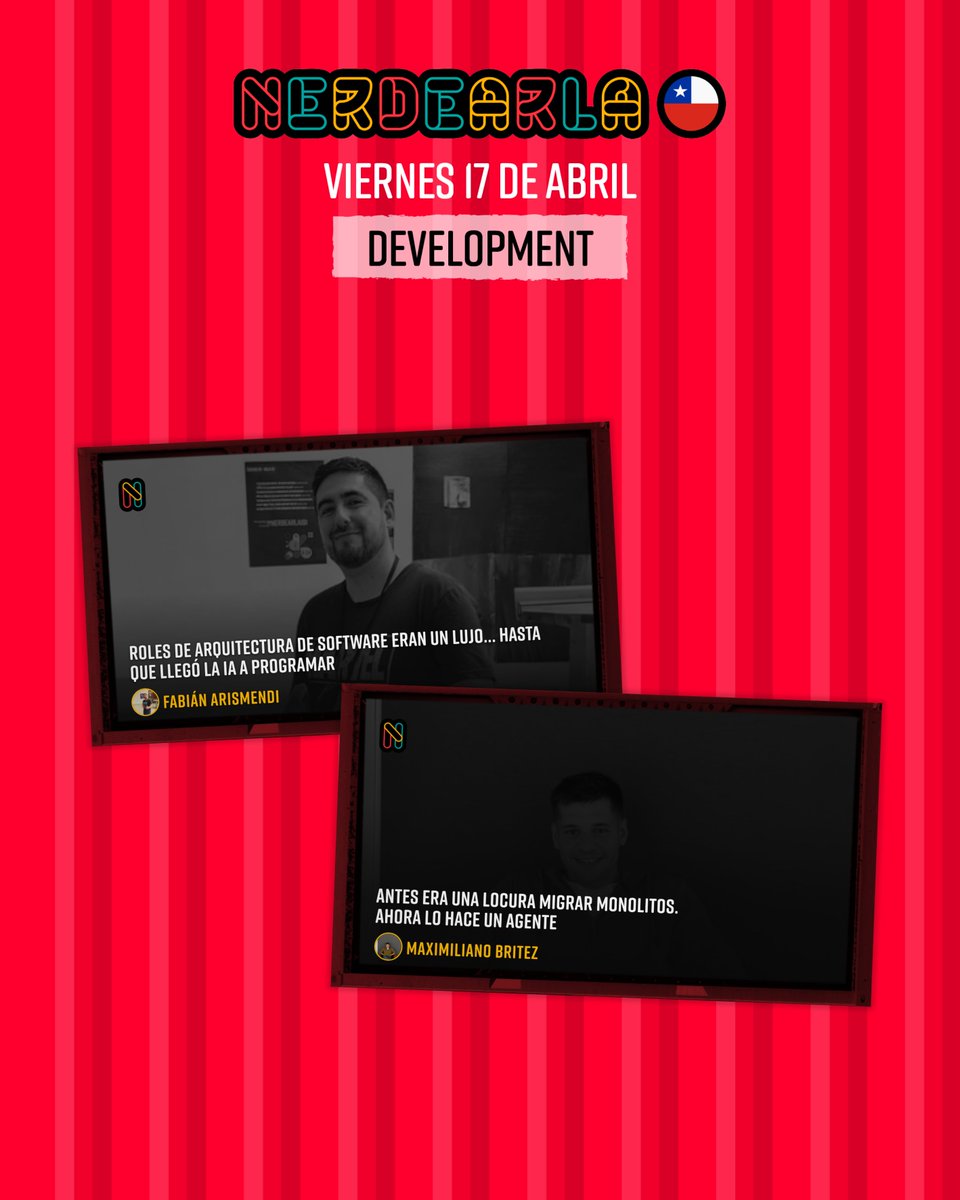 #nerdearla tweet media