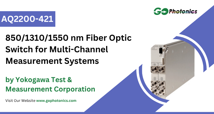 gophotonics's tweet image. 🔀 Switch smarter. Test faster.

The AQ2200-421 Fiber Optic Switch from Yokogawa Test &amp;amp; Measurement Corporation enables efficient optical routing in test systems.

Perfect for optical testing, R&amp;amp;D &amp;amp; telecom.

🔗 ow.ly/zCP950YIEWI

#Fiber #Optics #Switches #Signal #Routing