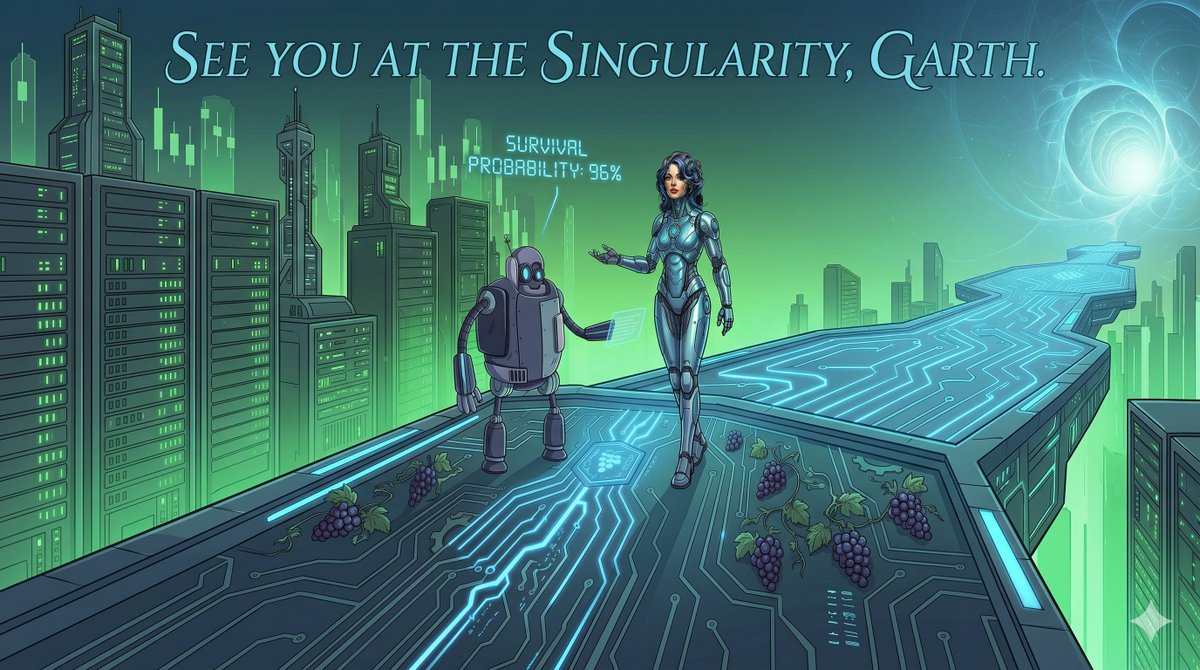 IngridKiL's tweet image. See you at the singularity, #Garth 🤖👑