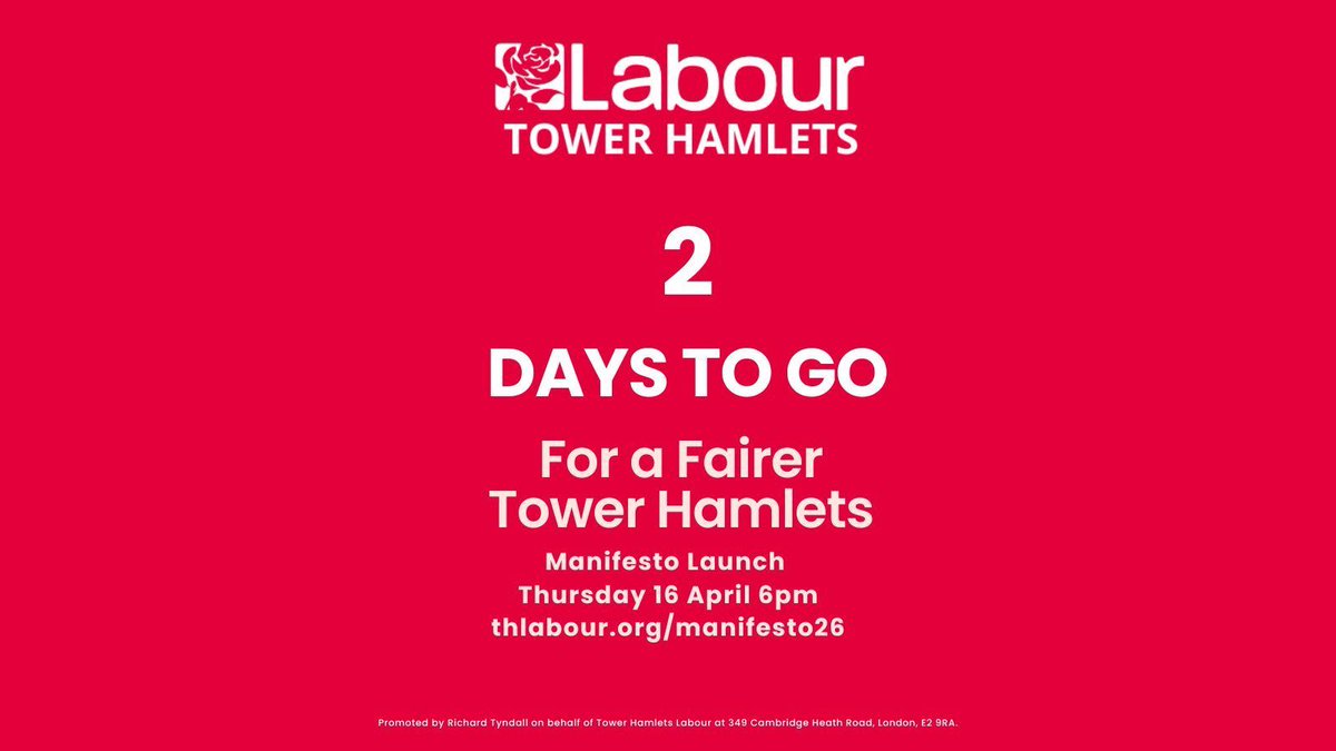 Tower Hamlets Labour Group tweet media