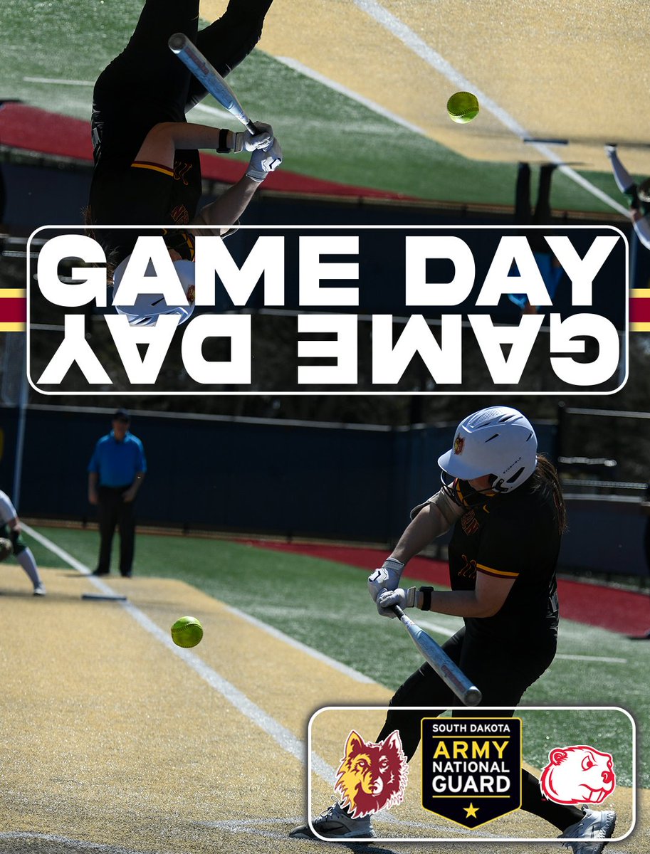 WolvesAthletics's tweet image. #GameDay 🥎

@NSUWolves_SB 🆚 Minot State

⏰12 PM / 2 PM
📄nsuwolves.com/news/2026/4/14…
📊nsuwolves.com/sidearmstats/s…
🎥nsicnetwork.com/nsuwolves/
🆓nsuwolves.com/sports/2018/8/…
📍Aberdeen, SD

#GoWolves🐺 | #maroonNgold🐾