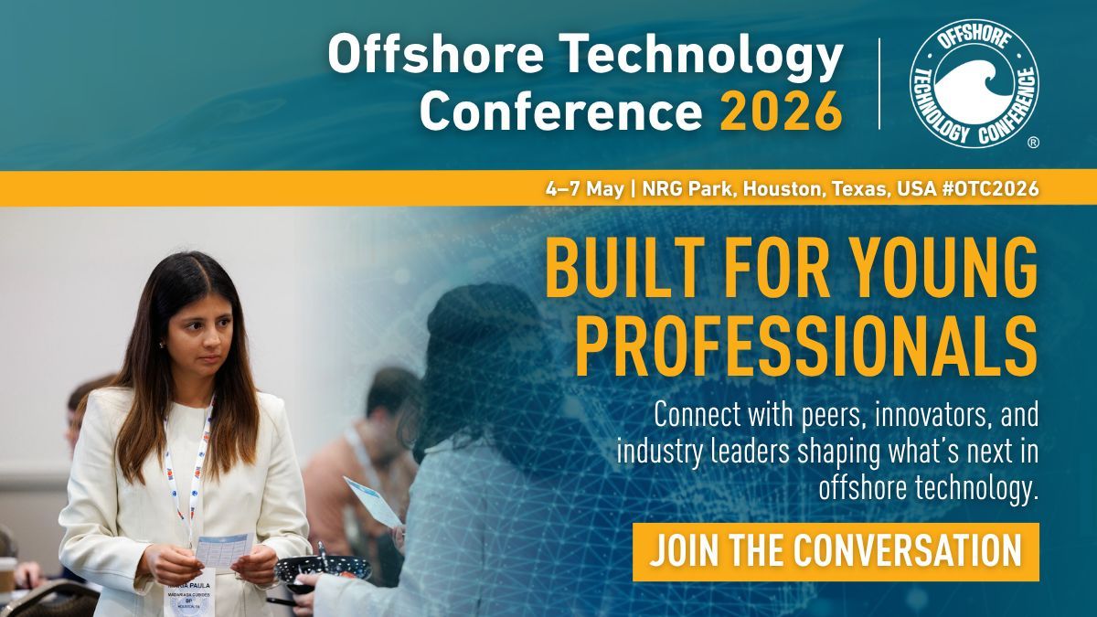 OTCevents's tweet image. Build your network. Shape your future.

A full day of AI, offshore tech, and real connections at OTC.

Register Today👇
go.otcnet.org/26OTC/YoungPro…

#OTC2026 #YoungProfessionals