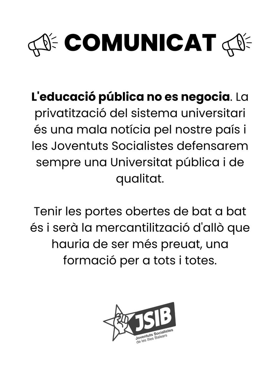 Formació per a tothom, no per a qui pot pagar.