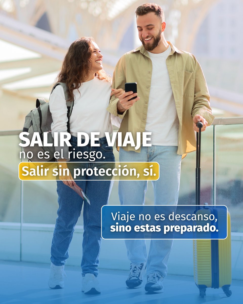 ArocaSeguros's tweet photo. Te preparas para el viaje, pero no para lo que puede pasar.

En época de vacaciones aumentan accidentes, urgencias médicas y situaciones inesperadas.

Un seguro no evita el riesgo pero sí evita que te destruya financieramente.

👉 Escríbenos y viaja tranquilo de verdad. https://t.co/IE4EDk8Fzd