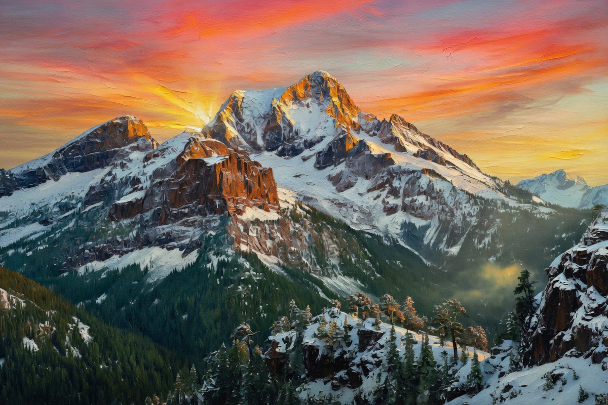 AIFutureVine's tweet image. Like the mountains, stay grounded yet always reach for new heights.
#MountainMotivation #NatureHeals #AIart #GrokImagine