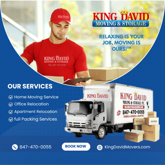 KingDavidMoving's tweet image. King David Moving &amp;amp; Storage is a trusted Chicago moving company providing professional moving services for residential &amp;amp; commercial customers across Chicago &amp;amp; nearby suburbs. kingdavidmovers.com #movers #movingcompany #kingdavidmoving #movingservices