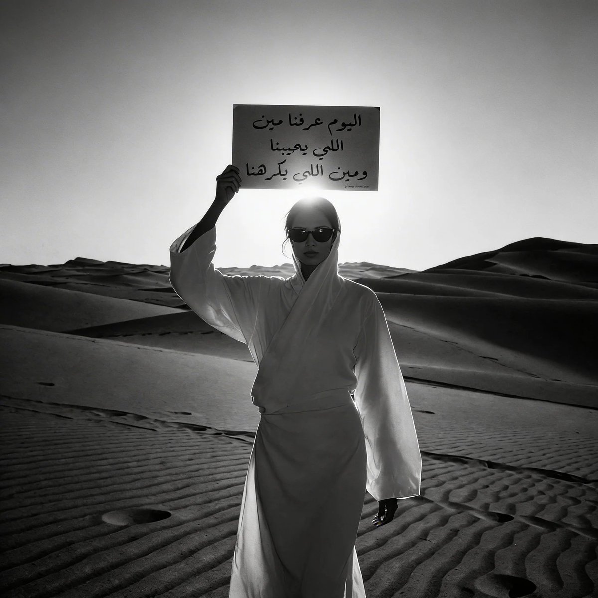 شكراً للصعاب، فقد كشفت لي
من كان لي قلبًا… ومن كان عليّ