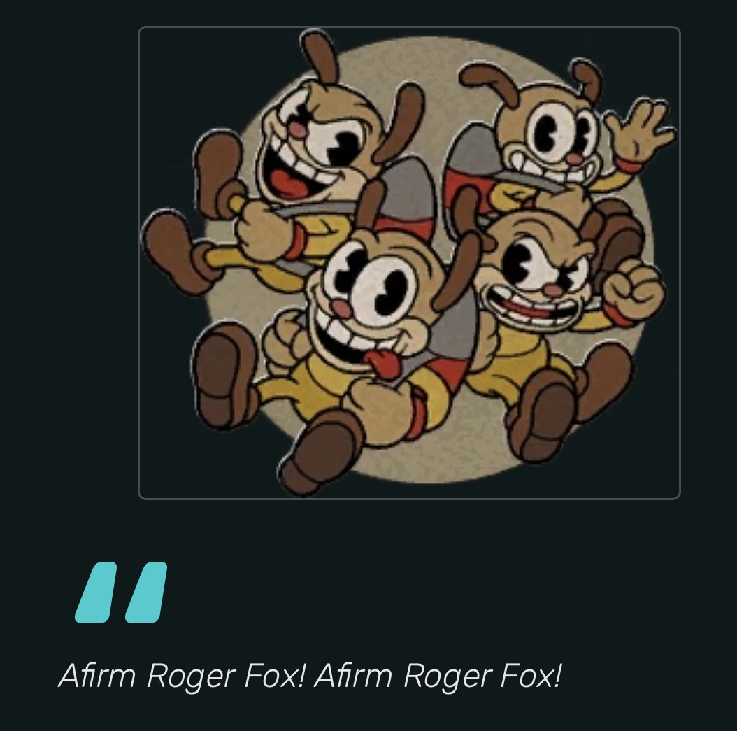 ☕️ Cuphead Confessions ☕️ tweet media