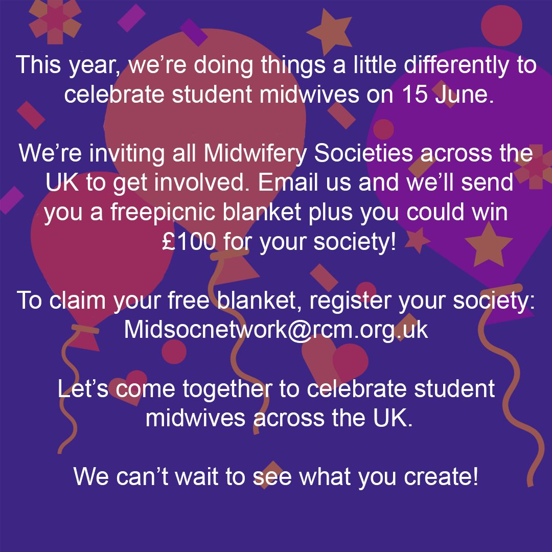 Royal College of Midwives 💙 tweet media