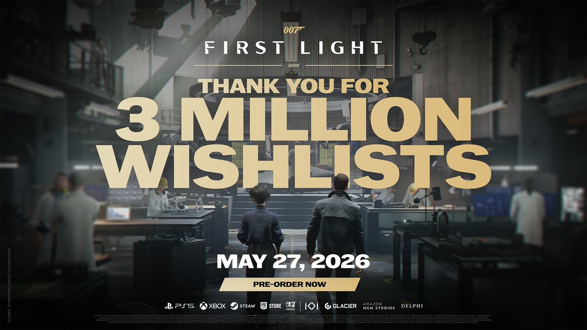 007 First Light tweet media