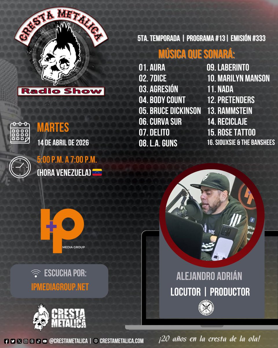 Cresta Metalica Producciones tweet media