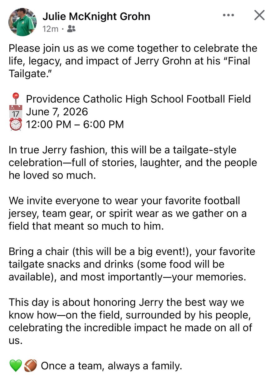 Providence Catholic Football tweet media