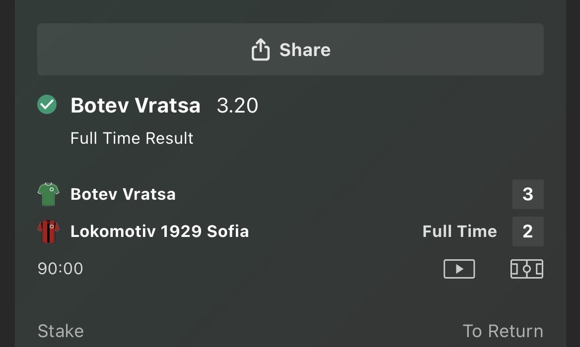 Botev Vratsa win ✅ Botev Vratsa win it at the death &amp; go 9/11 (W9 D11) in the league