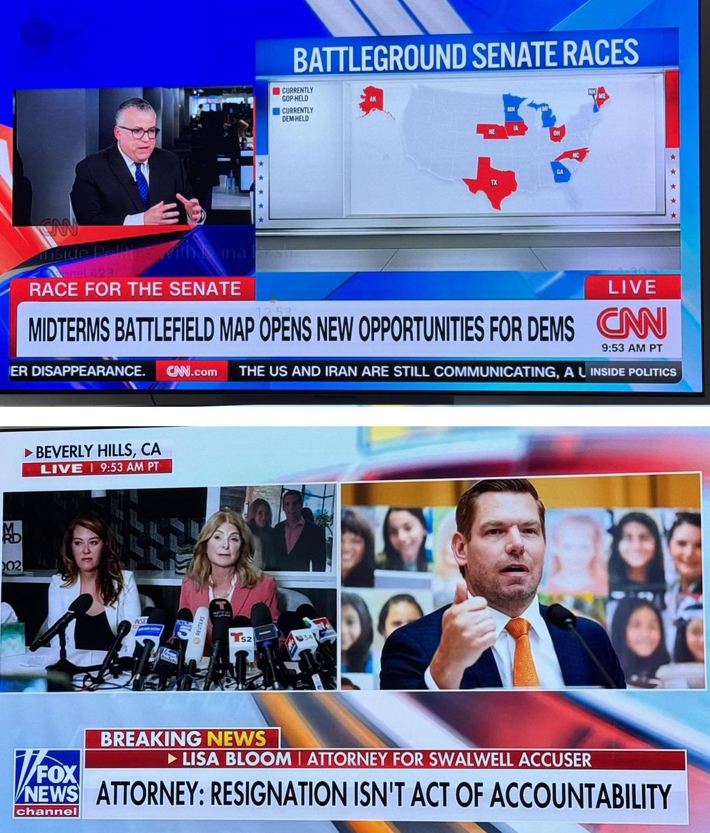_ItsRachel11's tweet photo. @CNN where were you during this breaking news conference?? https://t.co/2vRe0x72nh