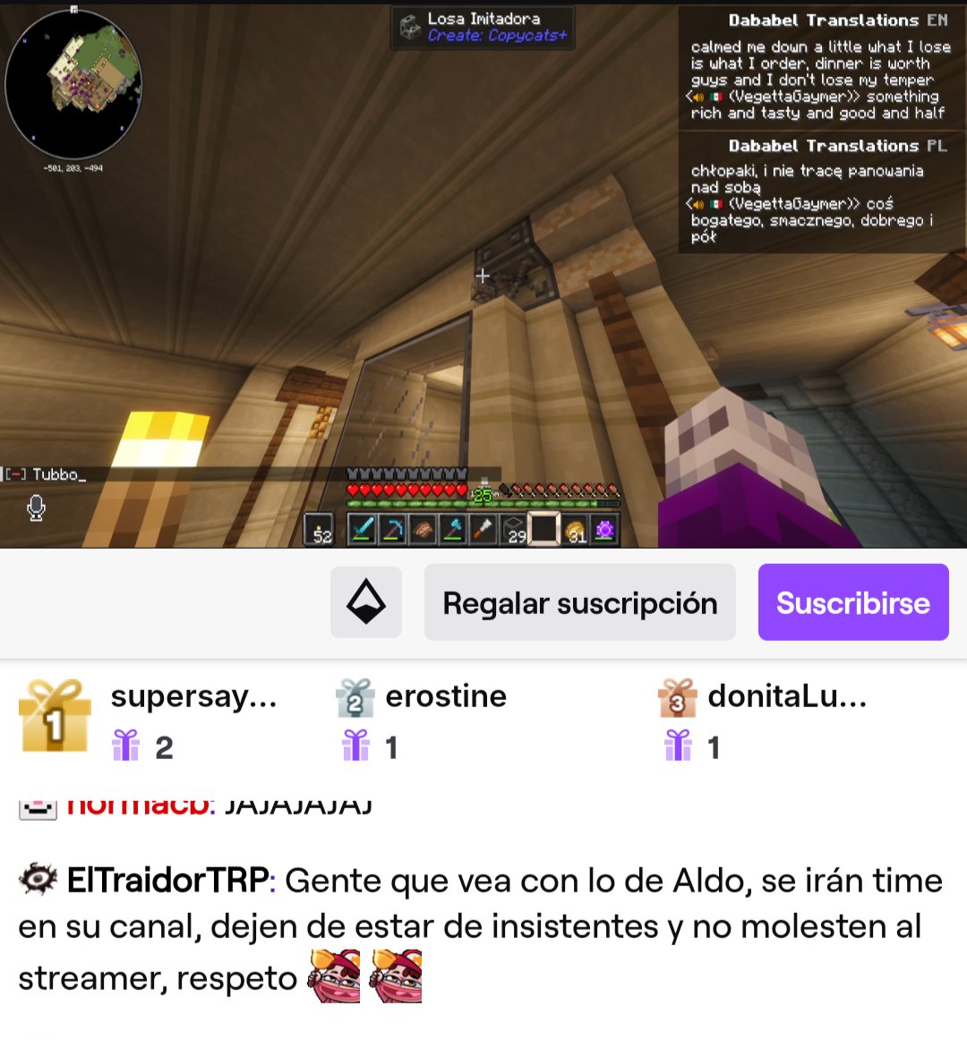 Gracias al mod de Aldo por llegar a poner orden en el stream de Vege, no debería vdd porque deberían saber comportarse sin más, pero bueno, ojalá la gente por favor dejen de ser tan intensos y respeten chats ajenos