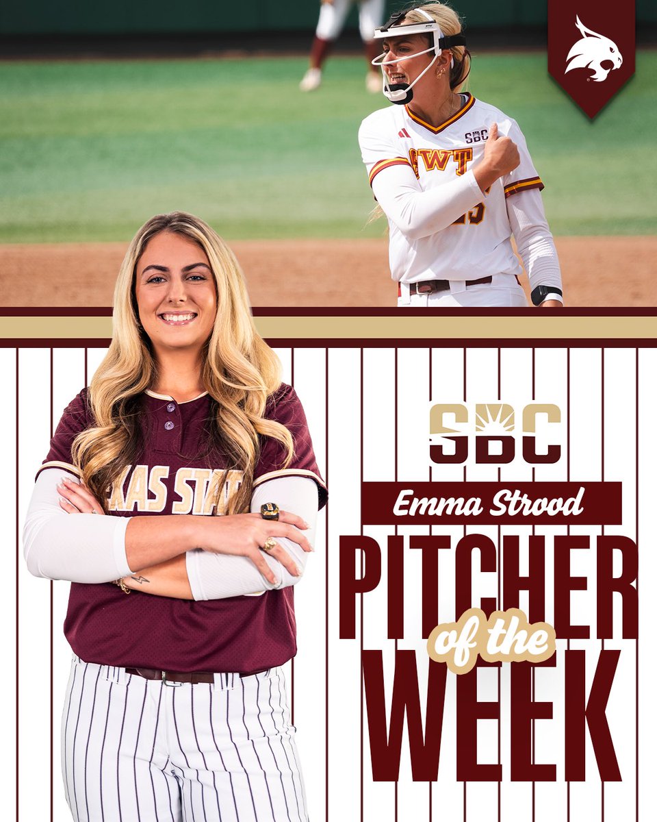 Texas State Softball tweet media