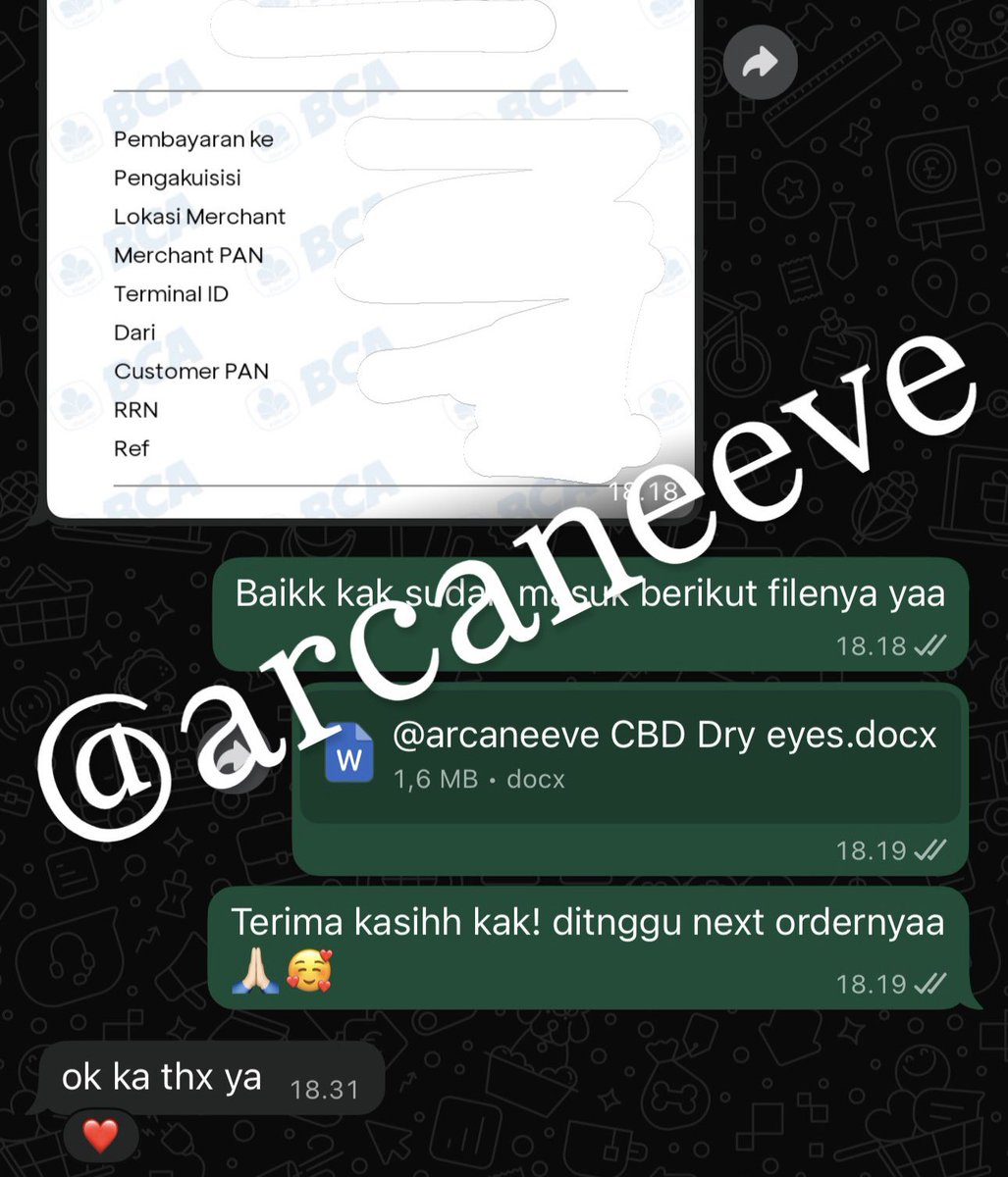 cane - joki tugas fk (WA only) tweet media
