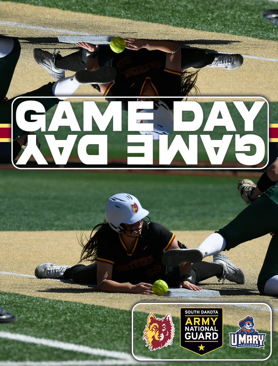 WolvesAthletics's tweet image. #GameDay 🥎

@NSUWolves_SB 🆚 UMary

⏰1 PM / 3 PM
📄nsuwolves.com/news/2026/4/14…
📊goumary.com/sidearmstats/s…
🎥nsicnetwork.com/nsuwolves/
📍Bismarck, ND

#GoWolves🐺 | #maroonNgold🐾