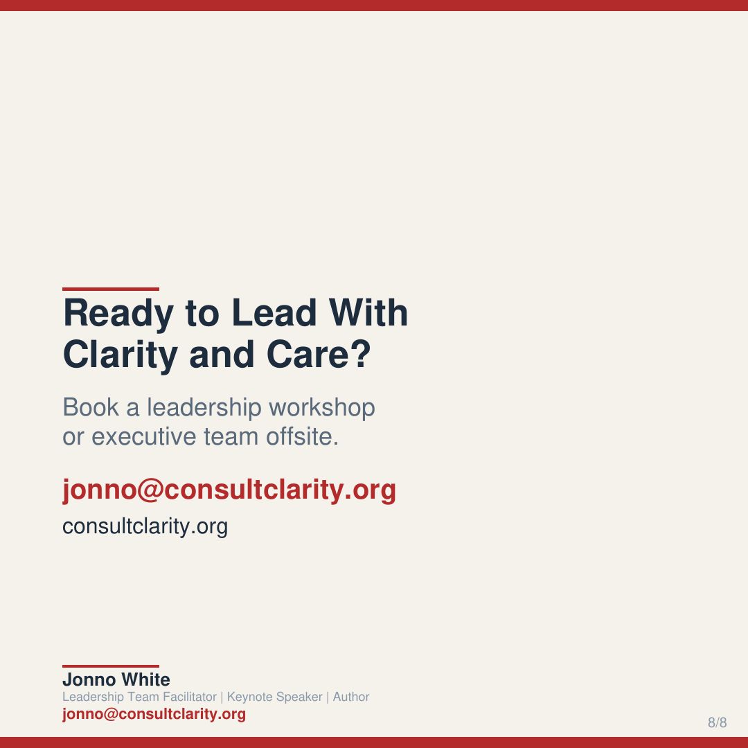 jonno_white's tweet photo. From caring that hurts to caring that builds:

1. Empathy ≠ removing discomfort
2. Accountability is not unkind
3. Audit your patterns
4. Define boundaries in writing
5. Build boundary scripts

@patricklencioni @kimballscott @BreneBrown

#Leadership https://t.co/BxviG45GK8