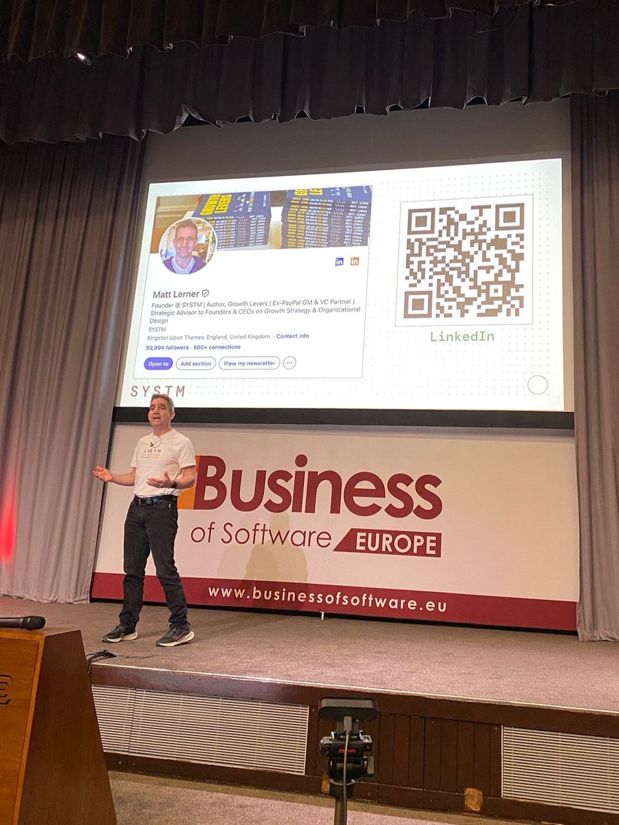 Business of Software tweet media