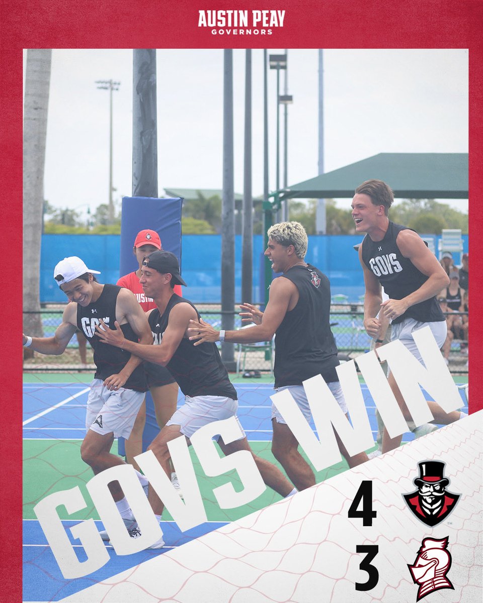 GovsMTN's tweet photo. Survive and Advance ‼️🎩🎾

#LetsGoPeay https://t.co/Lj4pbM0y6r
