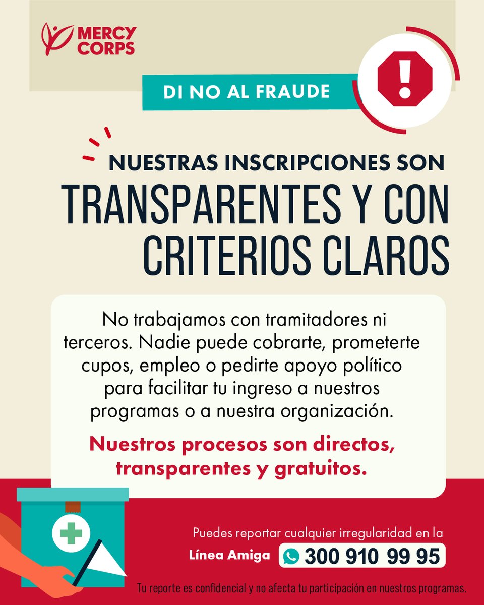 Mercy Corps Colombia tweet media