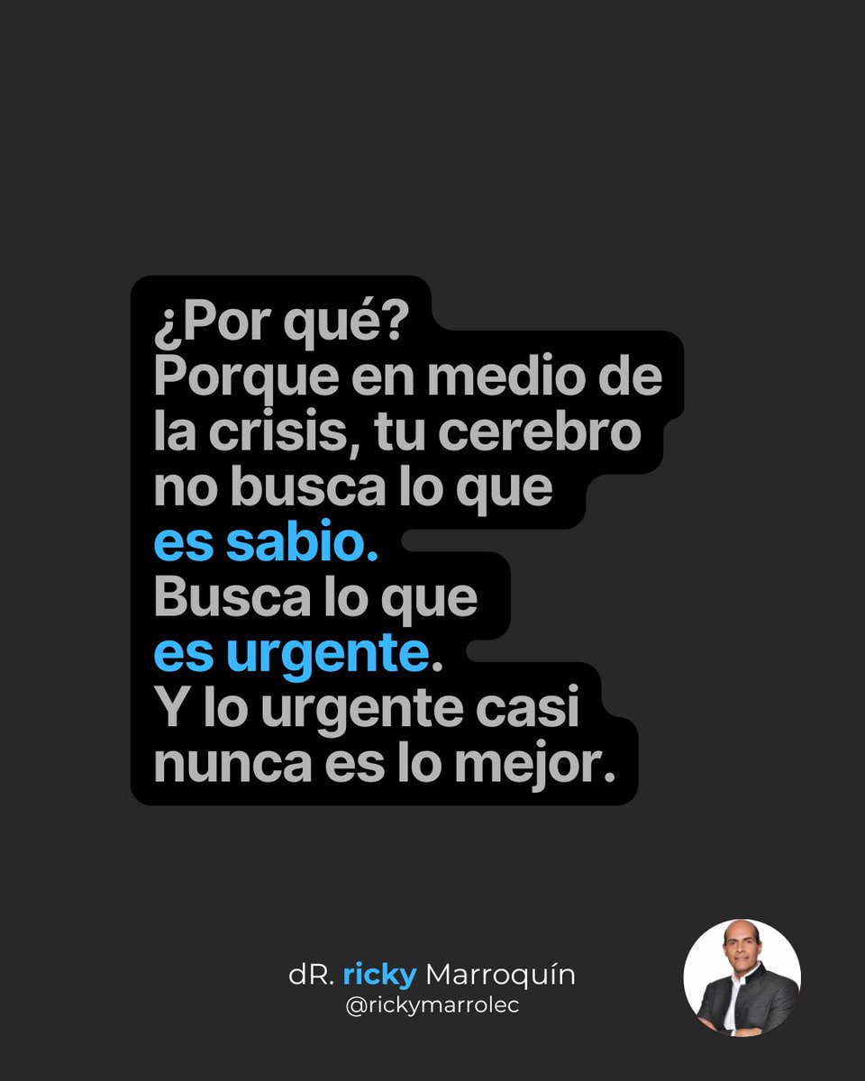rickymarrolec's tweet photo. Sé que hoy alguien necesita leer esto.
Estoy seguro que alguien está en esta encrucijada y necesita consejo.
Y también sé por qué no lo ha pedido.

Porque pedir ayuda lo sientes como traicionar a tu pareja.
Porque no quieres que nadie los juzgue.
Porque has cargado tanto tiempo con esto solo(a),
que ya ni sabes cómo decirlo en voz alta.
Pero guardar silencio no es lealtad.
Es soledad disfrazada de fortaleza.
Es máscara religiosa viviendo de apariencia.

Busca a alguien de confianza. Un consejero. Un pastor. Un terapeuta. El dolor compartido no te hace débil — te hace humano(a).

¿Has intentado cargar esto solo(a)?