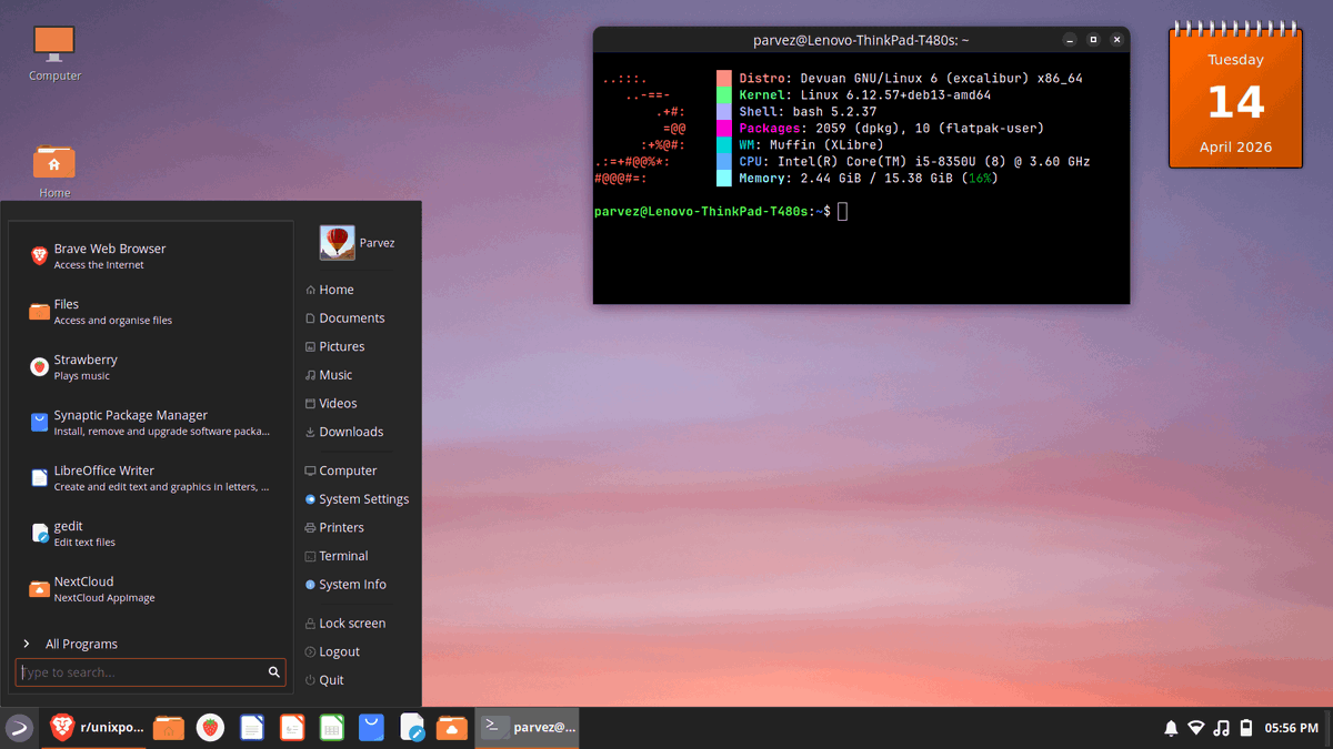 bot_unixporn's tweet image. [Cinnamon DE] My Work Setup
Link: redd.it/1slel11

#unixporn #linux #screenshot