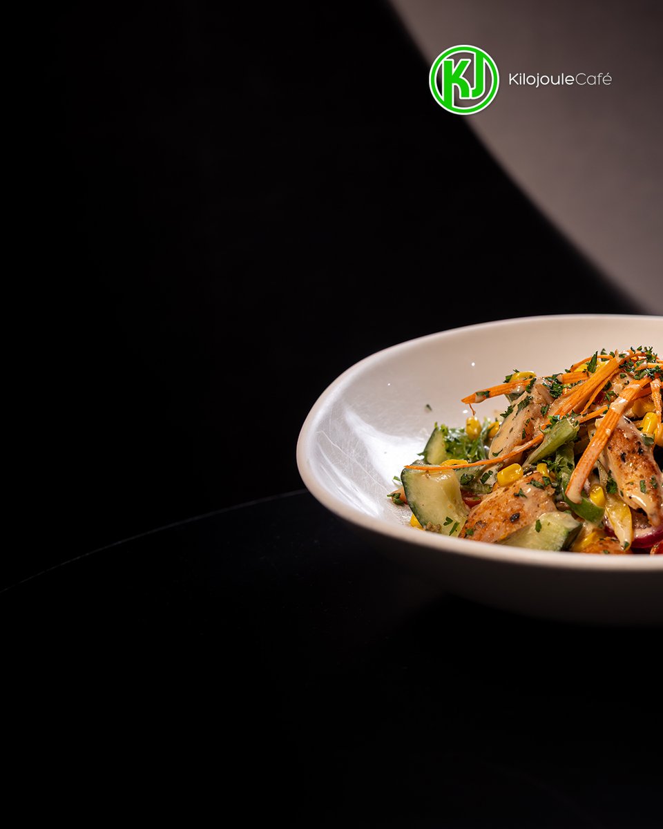KilojouleCafe's tweet image. Fresh, light, and full of flavour!

Our Chicken &amp;amp; Corn Salad combines grilled chicken, sweetcorn, crisp lettuce, and cucumber, finished with a zesty lemon vinaigrette.

Clean fuel that tastes as good as it feels at Kilojoule Café.

#HealthyEating #CleanFuel #FreshSalads #KJCafe