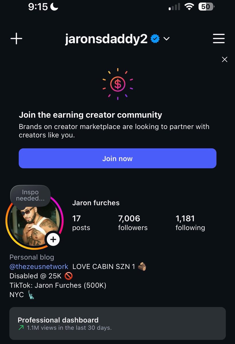 Jaron TOP 6% OF tweet media