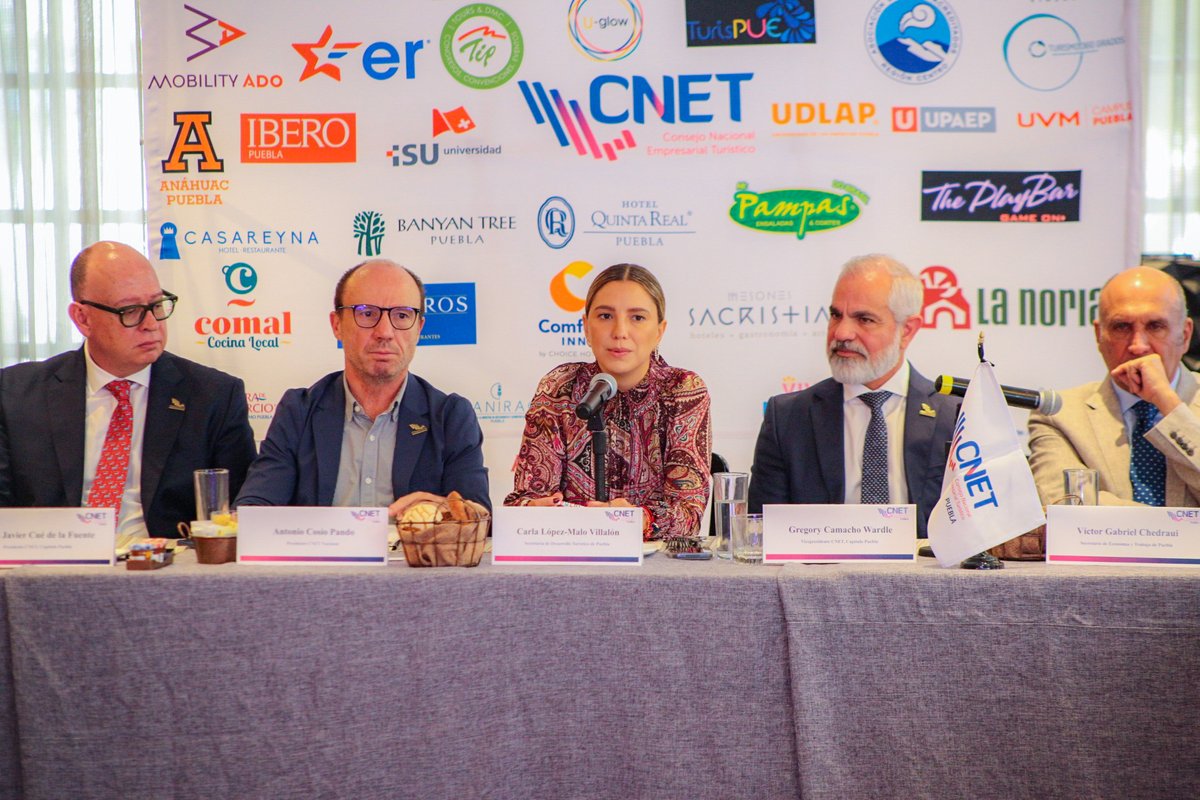 Consejo Nacional Empresarial Turístico Puebla. tweet media