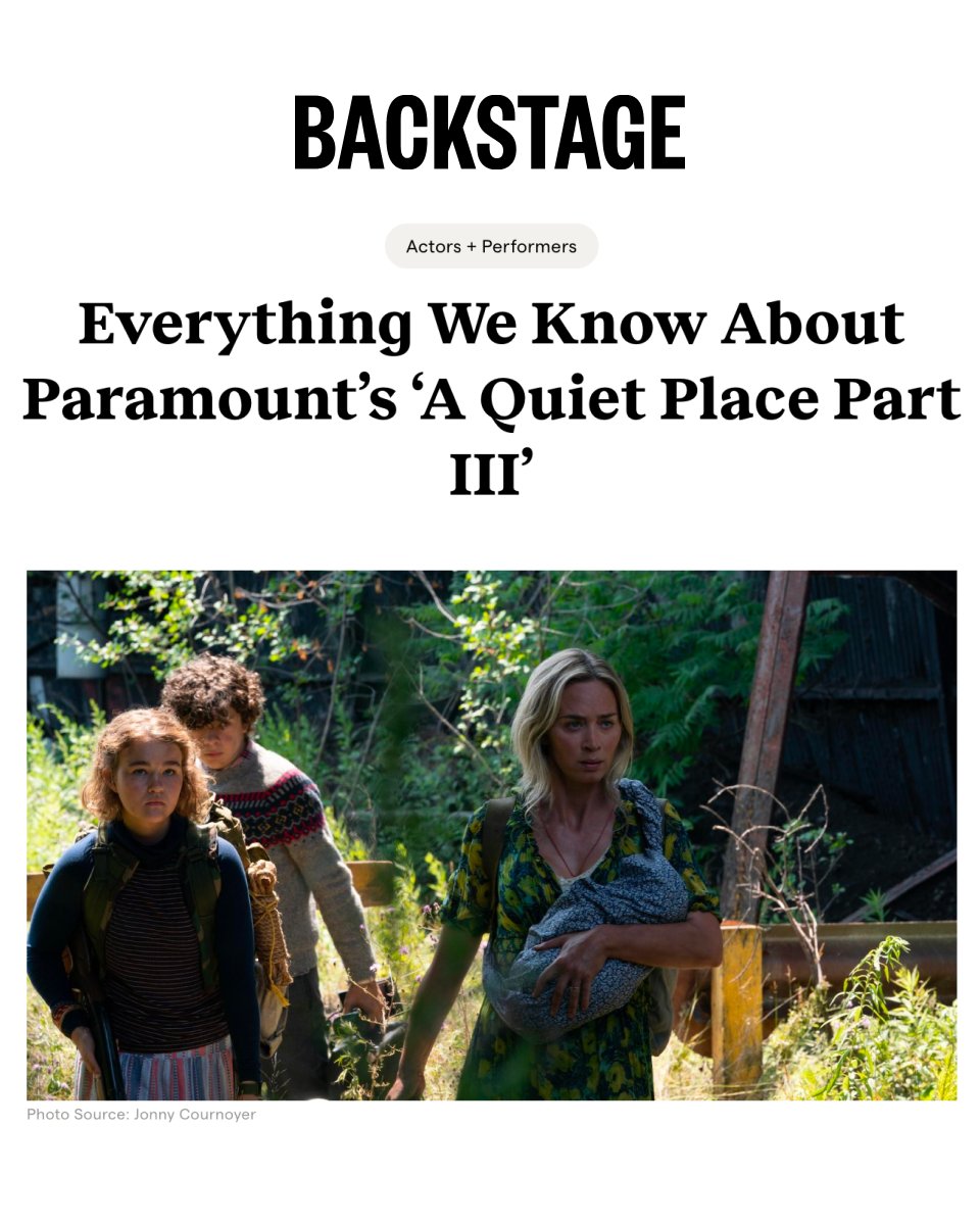 Backstage tweet media